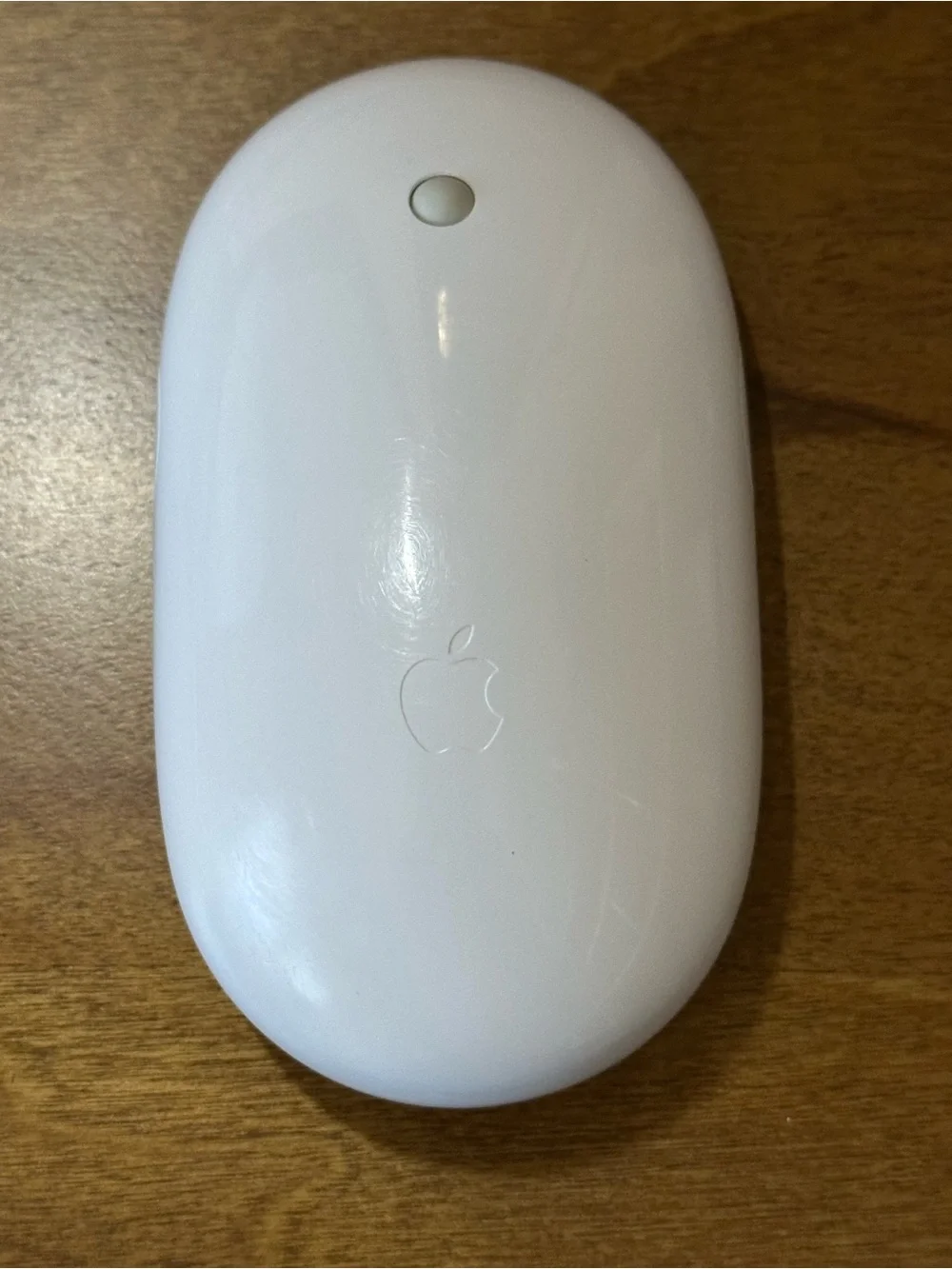 Apple Wireless Mighty Mouse Model A1197 White Bluetooth Optical Mouse MB111LL/A